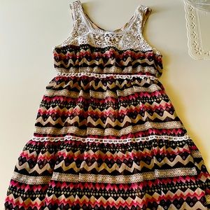 Sleeveless Babydoll Tiered Dress